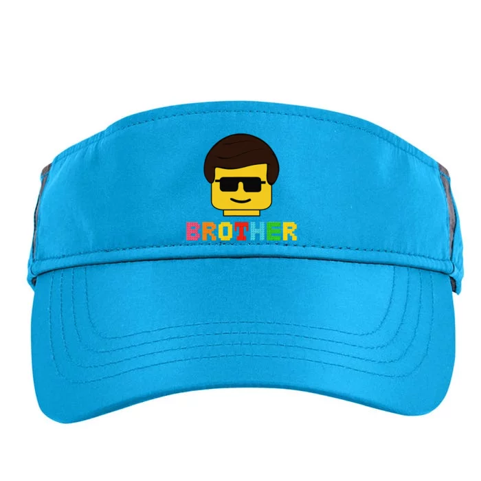 Block Brick Building Brother Master Builder Matching Family Adult Drive Performance Visor