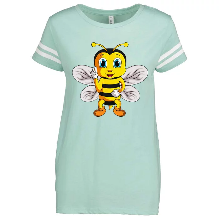 Bee Bumble Bee Enza Ladies Jersey Football T-Shirt