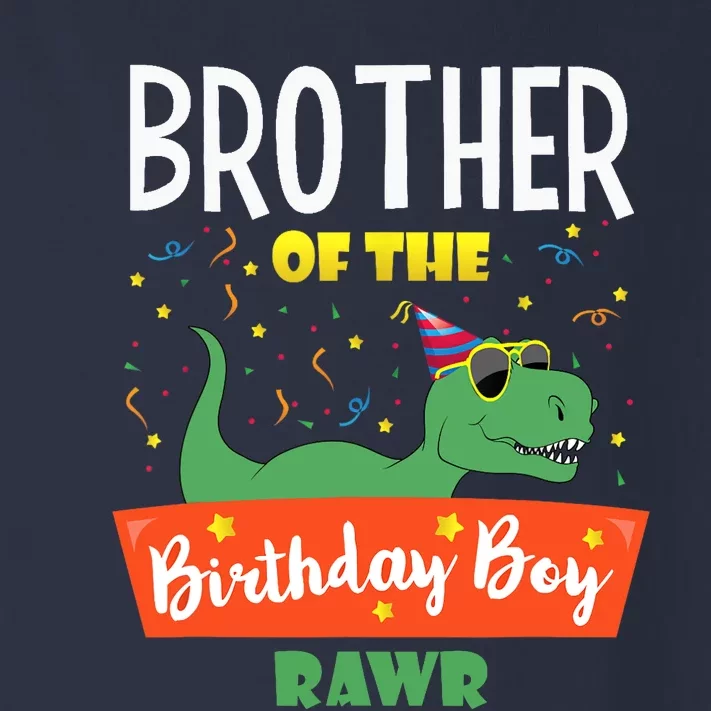 Birthday Boy Brother Of Dinosaurs Lover Son Funny For A Toddler Long Sleeve Shirt