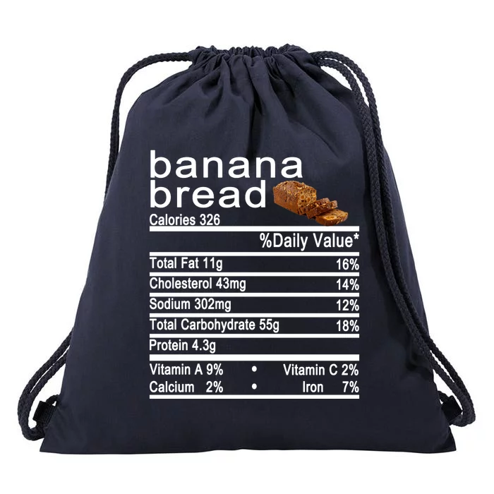 Banana Bread Drawstring Bag