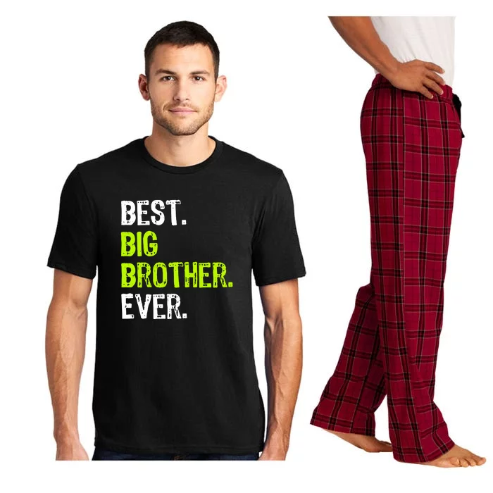 Best Big Brother Ever Teenager Older Sibling For Boys Pajama Set