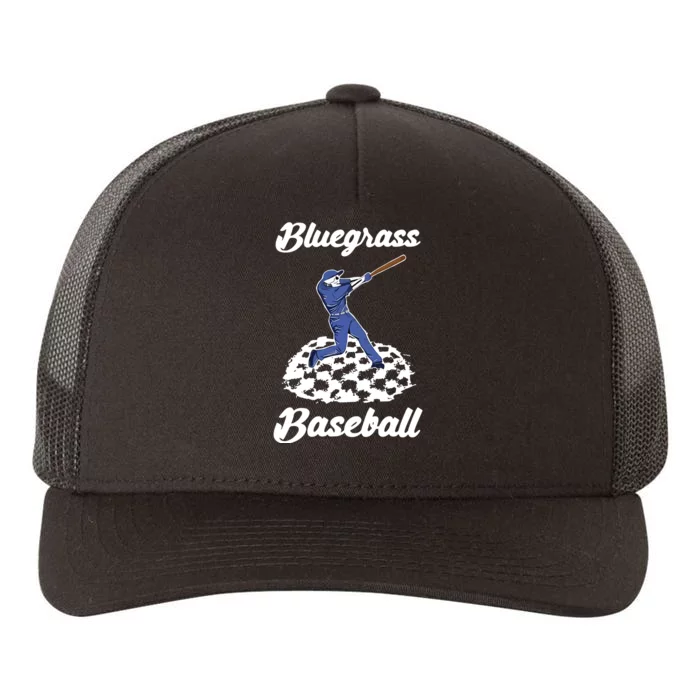 Bluegrass Baseball Yupoong Adult 5-Panel Trucker Hat