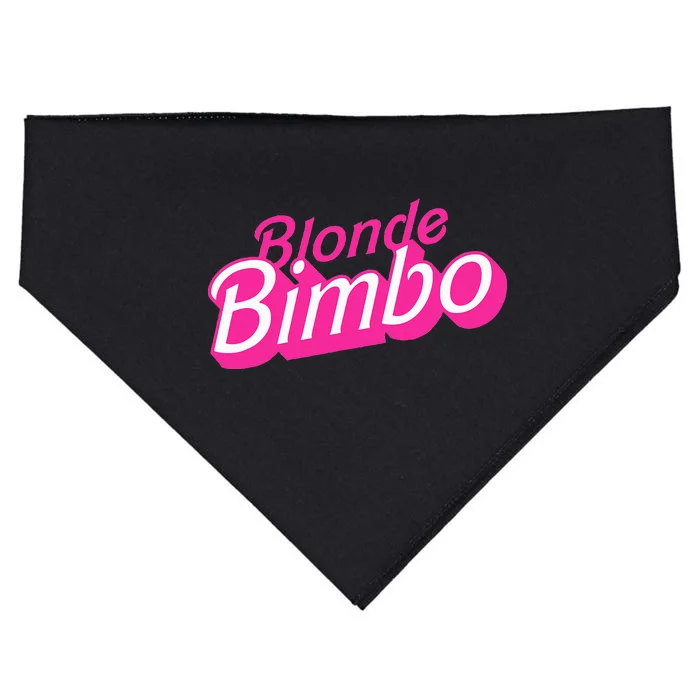 Blonde Bimbo USA-Made Doggie Bandana