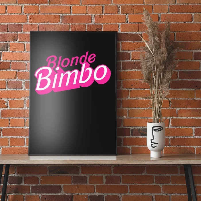 Blonde Bimbo Poster