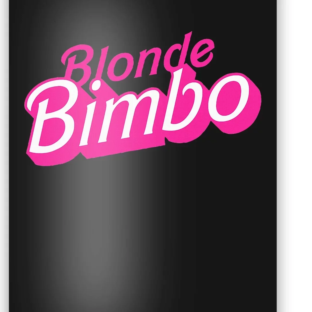 Blonde Bimbo Poster