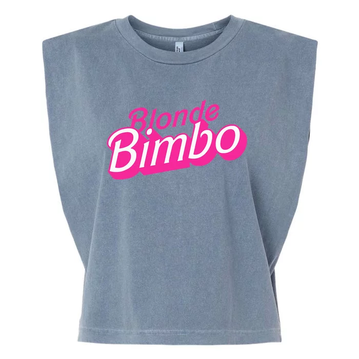 Blonde Bimbo Garment-Dyed Women's Muscle Tee