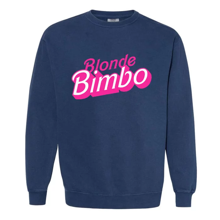 Blonde Bimbo Garment-Dyed Sweatshirt