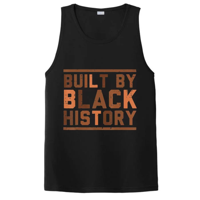 Built By Black History BHM African Pride Month Performance Tank