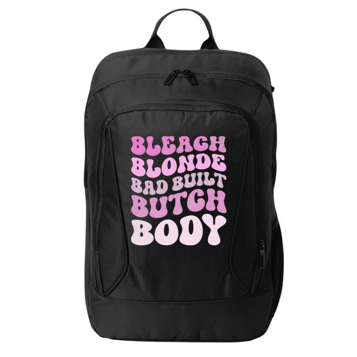 Bleach Blonde Bad Built Butch Body City Backpack