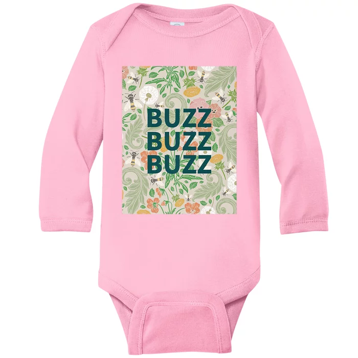 Buzz Buzz Buzz Baby Long Sleeve Bodysuit