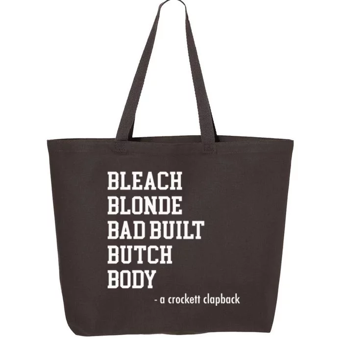 Bleach Blonde Bad Built Botched Body 25L Jumbo Tote