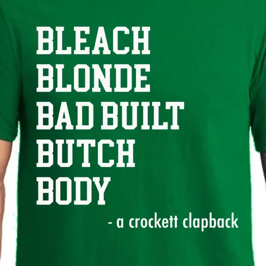 Bleach Blonde Bad Built Botched Body Pajama Set