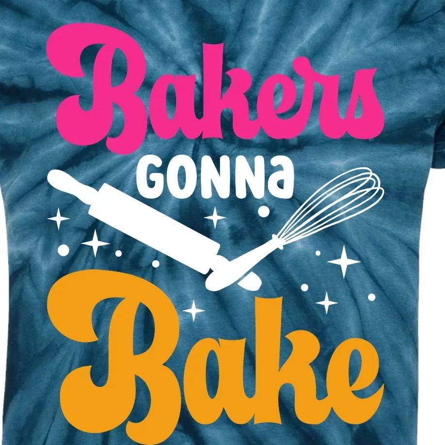 Bake Baking Bakers Gonna Bake Kids Tie-Dye T-Shirt