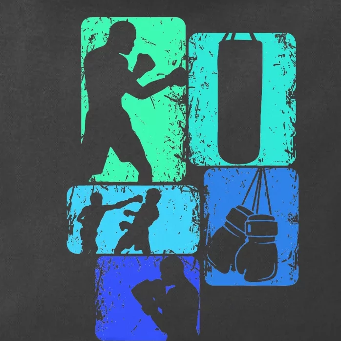 Boxer Boxing Zip Tote Bag