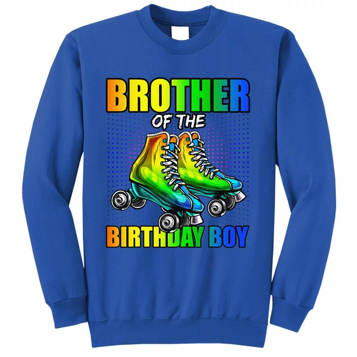 Brother Birthday Boy Roller Skating Birthday Matching Family Sweatshirt