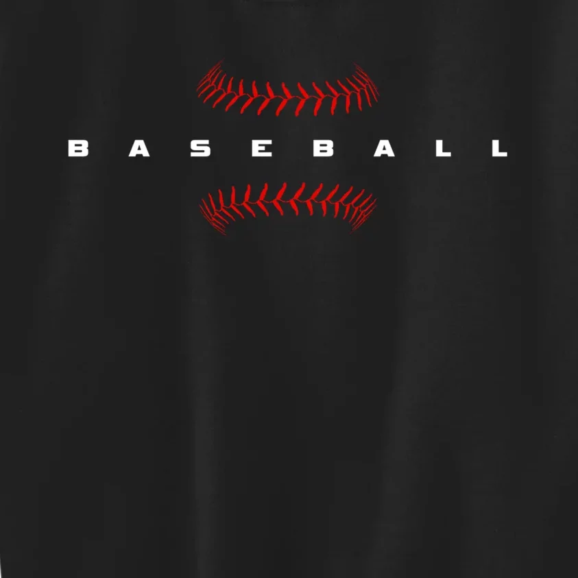 Baseball Baseball Kids Sweatshirt