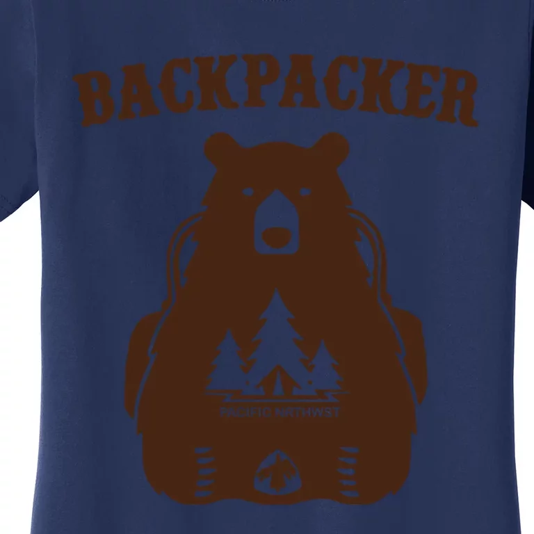 Backpacker Bear Women's T-Shirt