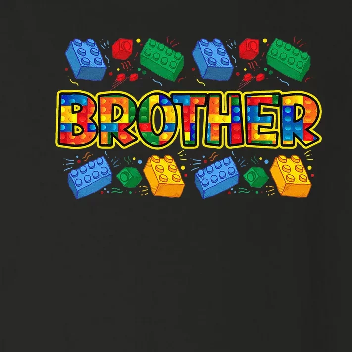 Brother Brick Builder Boy Master Builder Blocks Building Toddler Long Sleeve Shirt