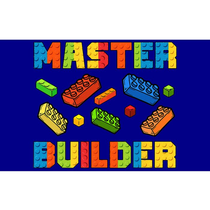 Brick Builder Building Blocks Brick Master Builder Bumper Sticker