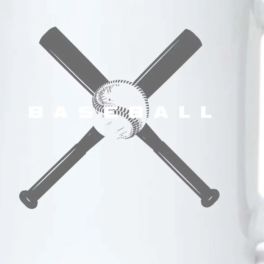 Baseball Baseball Black Color Changing Mug