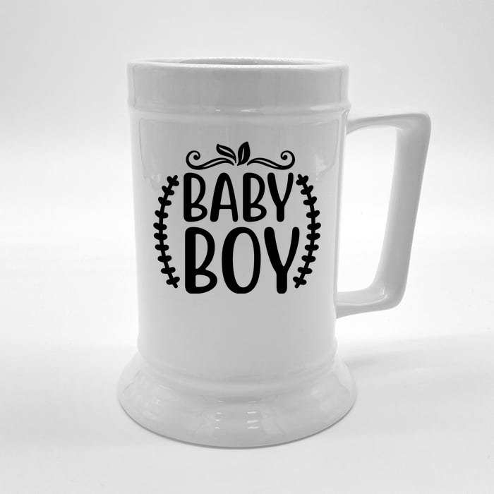 Baby Boy Front & Back Beer Stein