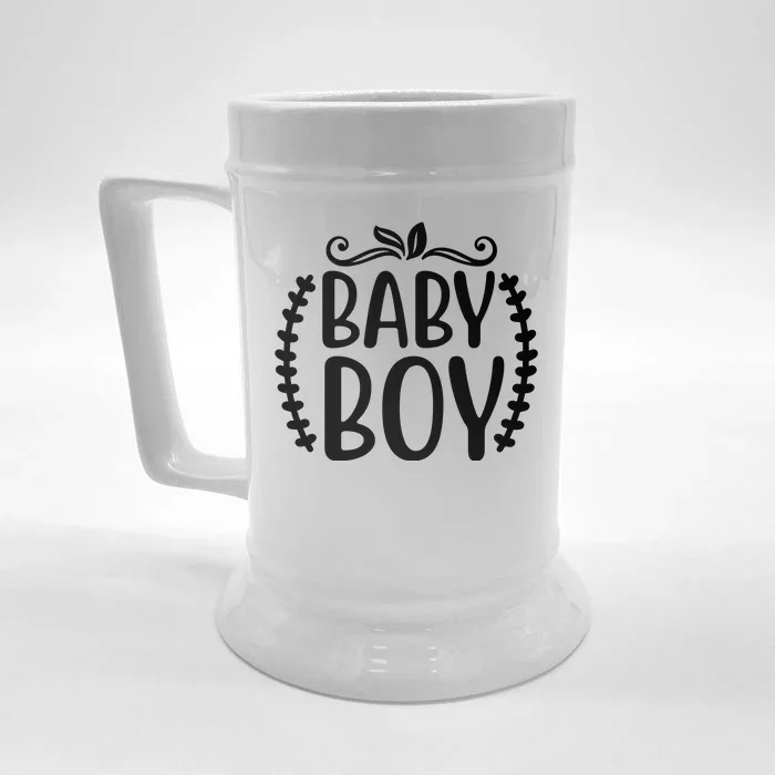 Baby Boy Front & Back Beer Stein