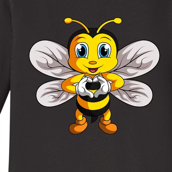 Bee Bumble Bee Baby Long Sleeve Bodysuit