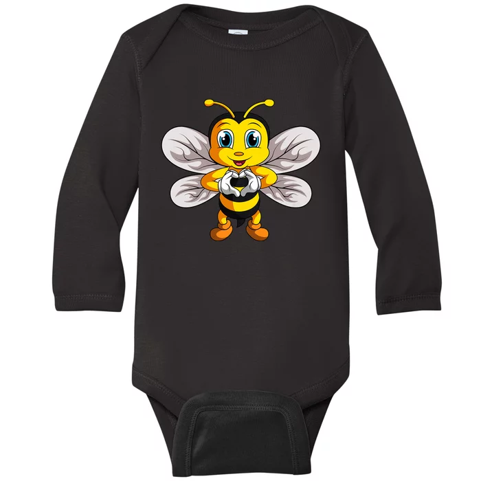 Bee Bumble Bee Baby Long Sleeve Bodysuit