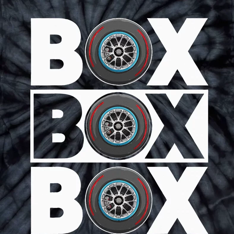 Box Box Box F1 Drag Racing Race Drifting Fast Cars Tie-Dye T-Shirt