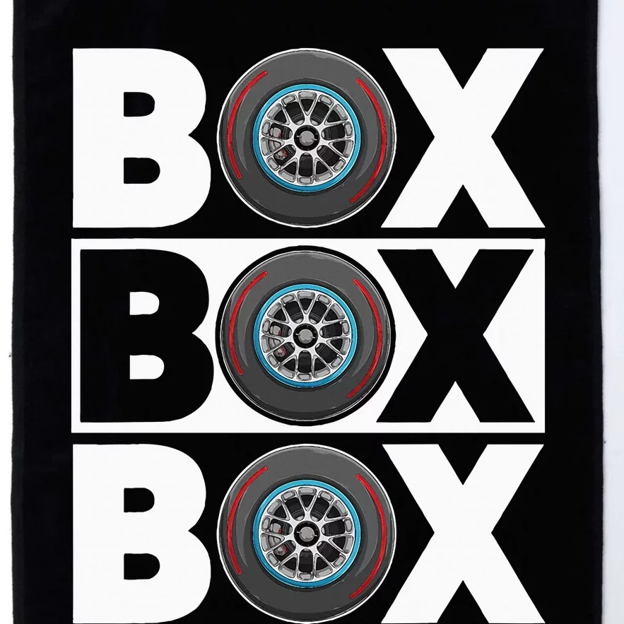 Box Box Box F1 Drag Racing Race Drifting Fast Cars Platinum Collection Golf Towel