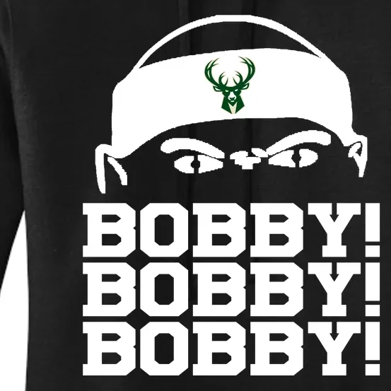 Bobby Bobby Bobby Milwaukee Basketball Women's Pullover Hoodie