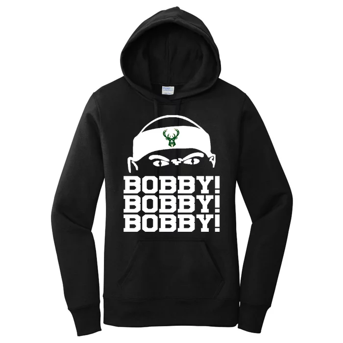 Bobby Bobby Bobby Milwaukee Basketball Women's Pullover Hoodie