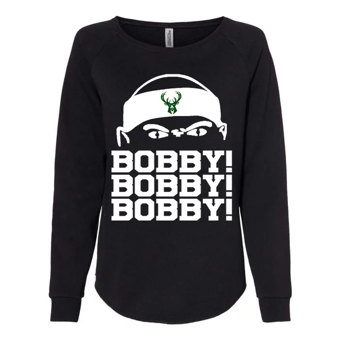 Bobby Bobby Bobby Milwaukee Basketball Womens California Wash Sweatshirt