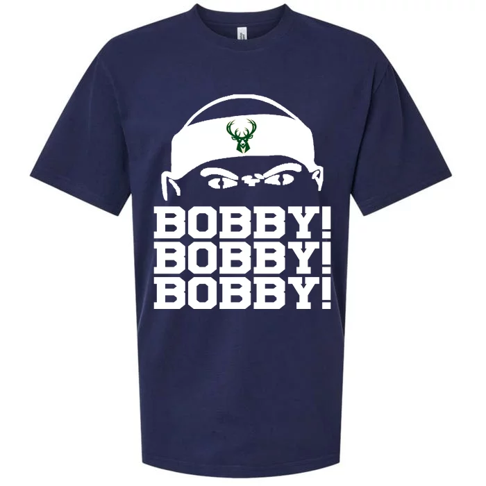 Bobby Bobby Bobby Milwaukee Basketball Sueded Cloud Jersey T-Shirt