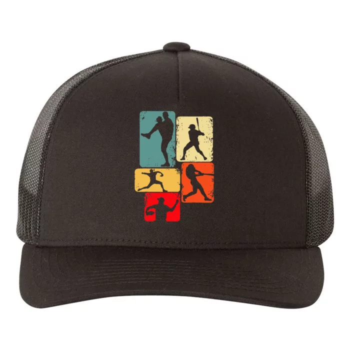 Baseball Batter Yupoong Adult 5-Panel Trucker Hat