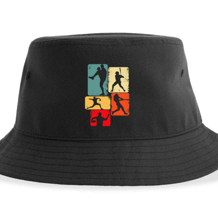 Baseball Batter Sustainable Bucket Hat