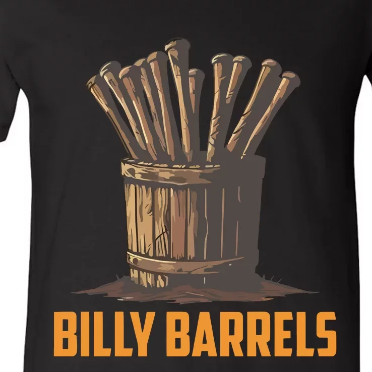 Billy Barrels V-Neck T-Shirt