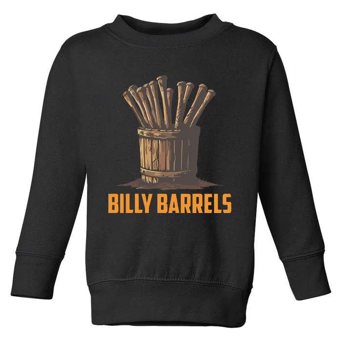 Billy Barrels Toddler Sweatshirt