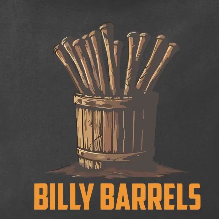 Billy Barrels Zip Tote Bag