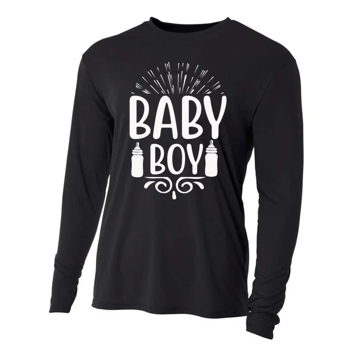 Baby Boy Cooling Performance Long Sleeve Crew