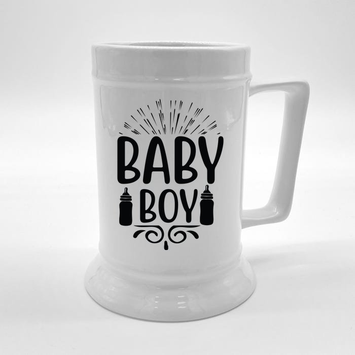 Baby Boy Front & Back Beer Stein