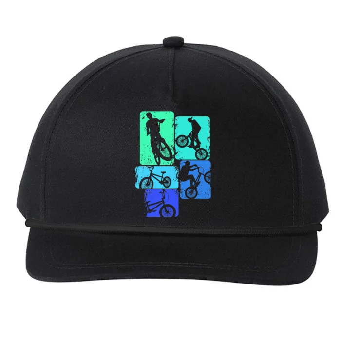 Bmx Bike Bicycle Stunt Racing Snapback Five-Panel Rope Hat