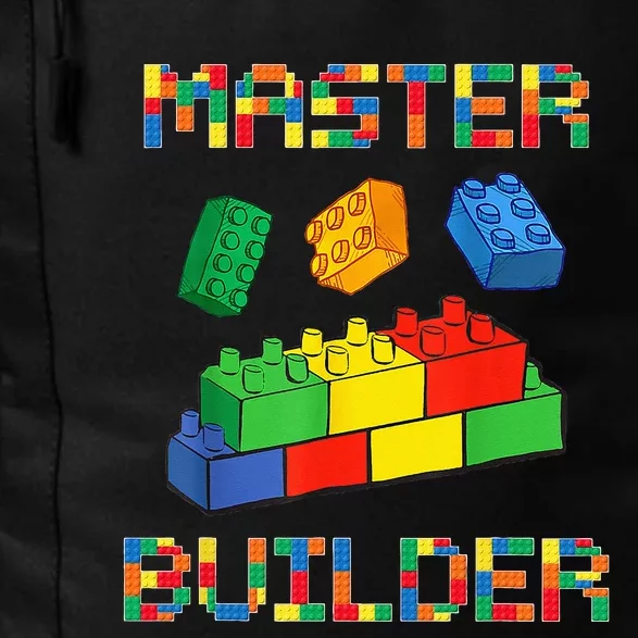 Brick Builder Blocks Building Master Builder Funny Toys Kids Daily Commute Backpack