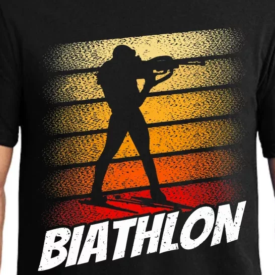 Biathlon Biathlete Biathlons Sports Pajama Set