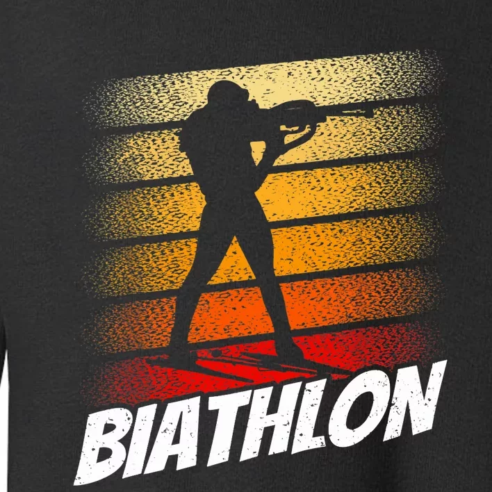 Biathlon Biathlete Biathlons Sports Toddler Sweatshirt