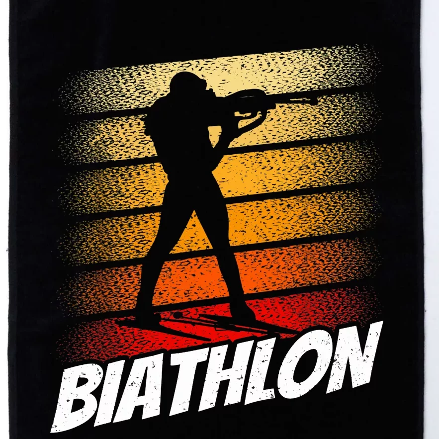 Biathlon Biathlete Biathlons Sports Platinum Collection Golf Towel