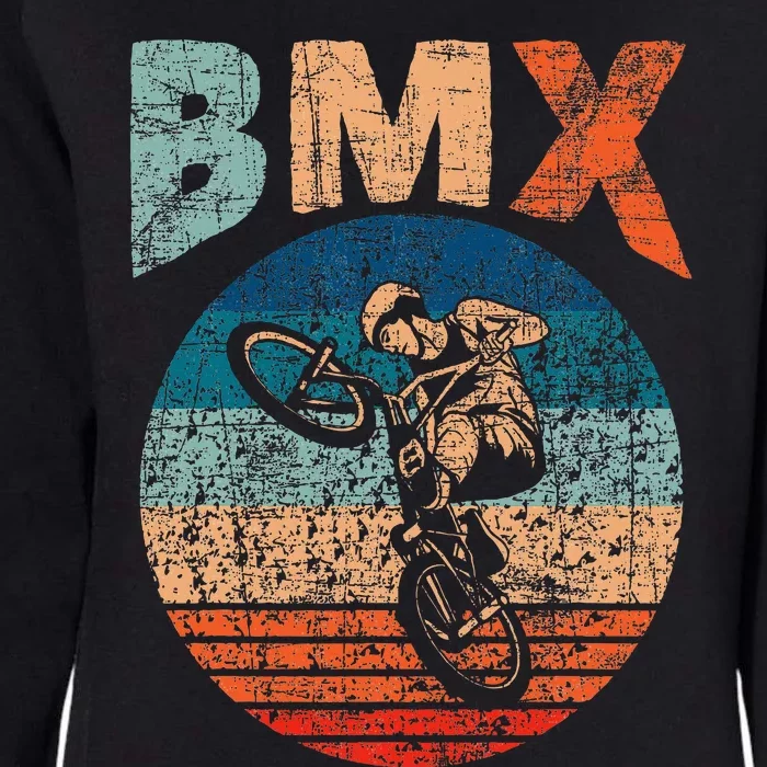 Bmx Bike Bicycle Rider Cyclist Racing Stunt Road Biking Womens California Wash Sweatshirt