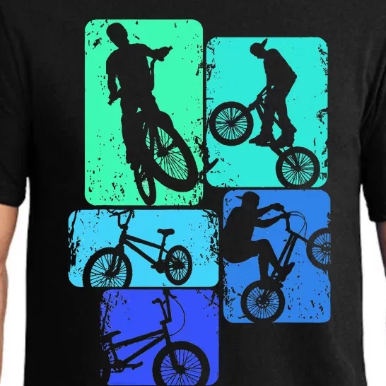 Bmx Bike Bicycle Stunt Racing Pajama Set