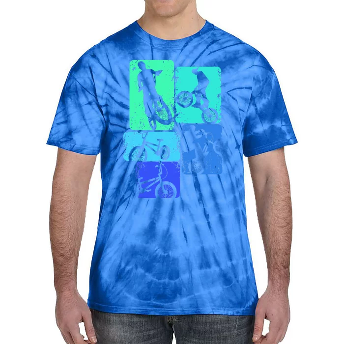 Bmx Bike Bicycle Stunt Racing Tie-Dye T-Shirt