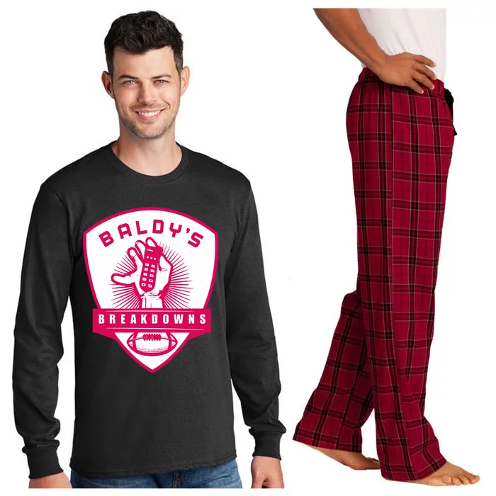 BaldyS Breakdowns Long Sleeve Pajama Set